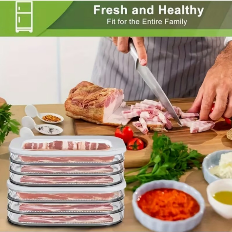 กล่องเก็บเนื้อสำหรับตู้เย็น กล - Meal Prep Jars With Lids บทวิจารณ์และราคา