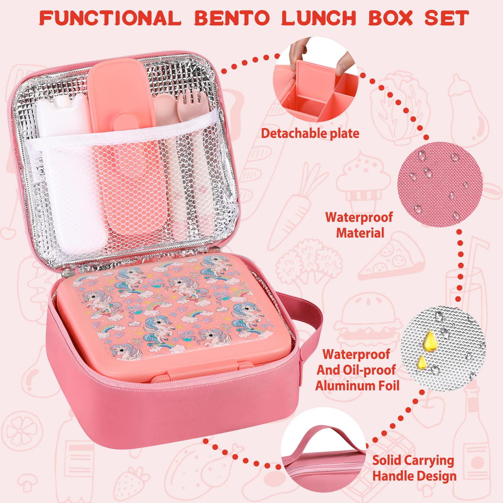 กล่องอาหารกลางวันเบนโตะสําหรับ - Meal Prep Kits บทวิจารณ์และราคา