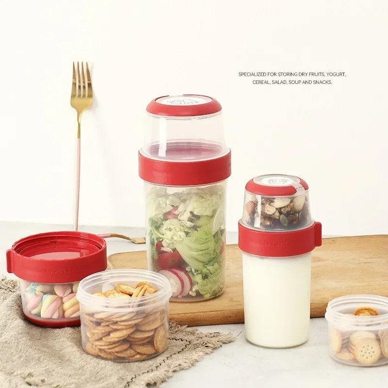 Double-Layerปิดผนึกช่องCrisper - Meal Prep Kits บทวิจารณ์และราคา
