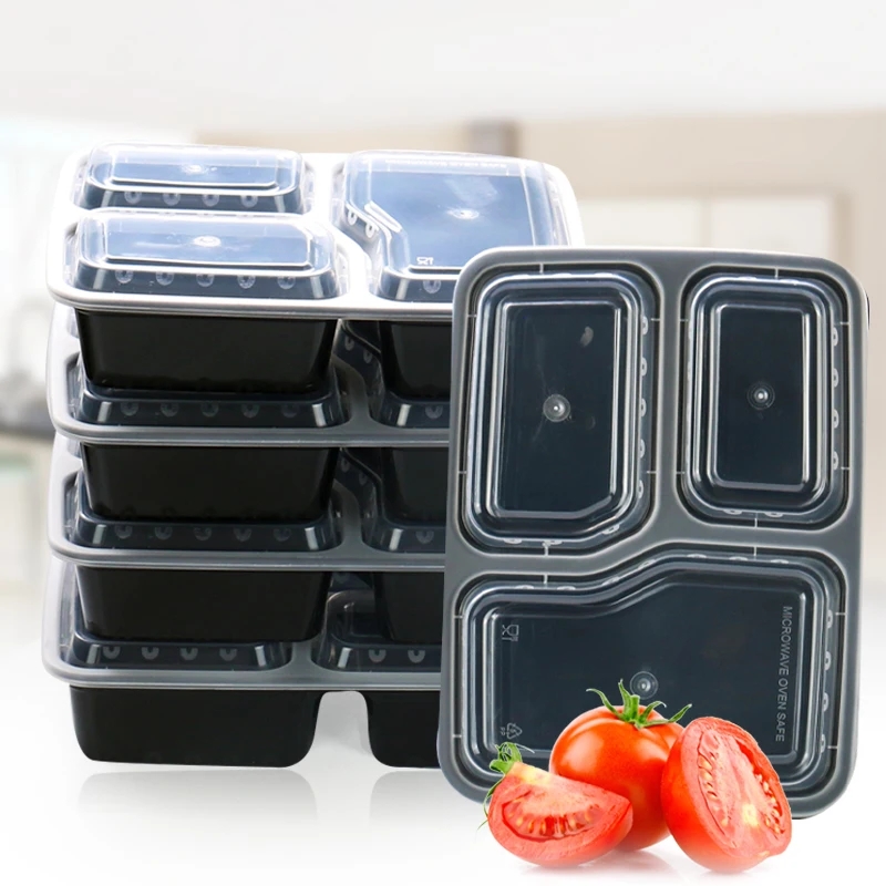 7 แพ็ค 3 ช่องภาชนะเตรียมอาหารห - Meal Prep Kits บทวิจารณ์และราคา