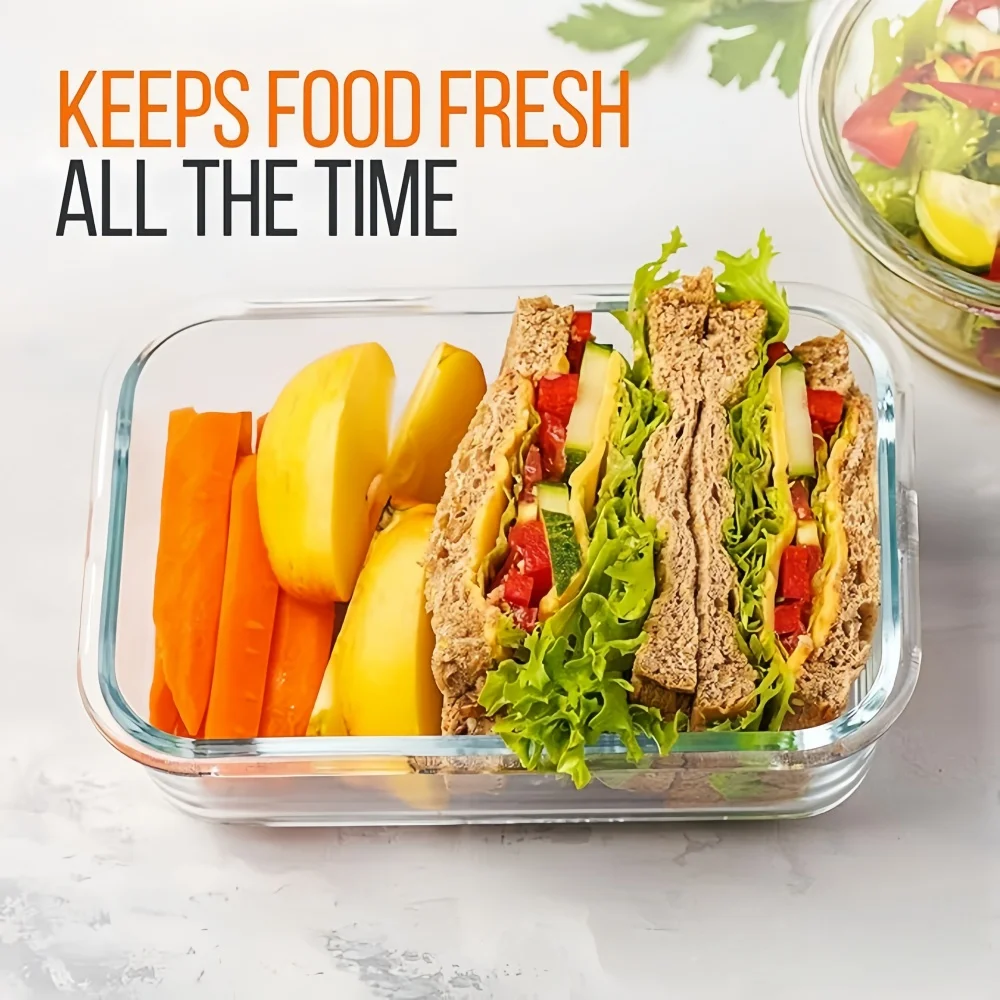 กล่องอาหารกลางวันแก้วปลอดสาร B - Meal Prep Rezepte บทวิจารณ์และราคา