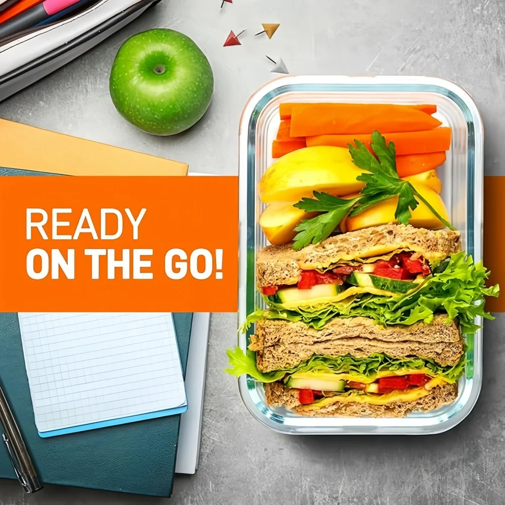 กล่องอาหารกลางวันแก้วปลอดสาร B - Meal Prep Rezepte บทวิจารณ์และราคา