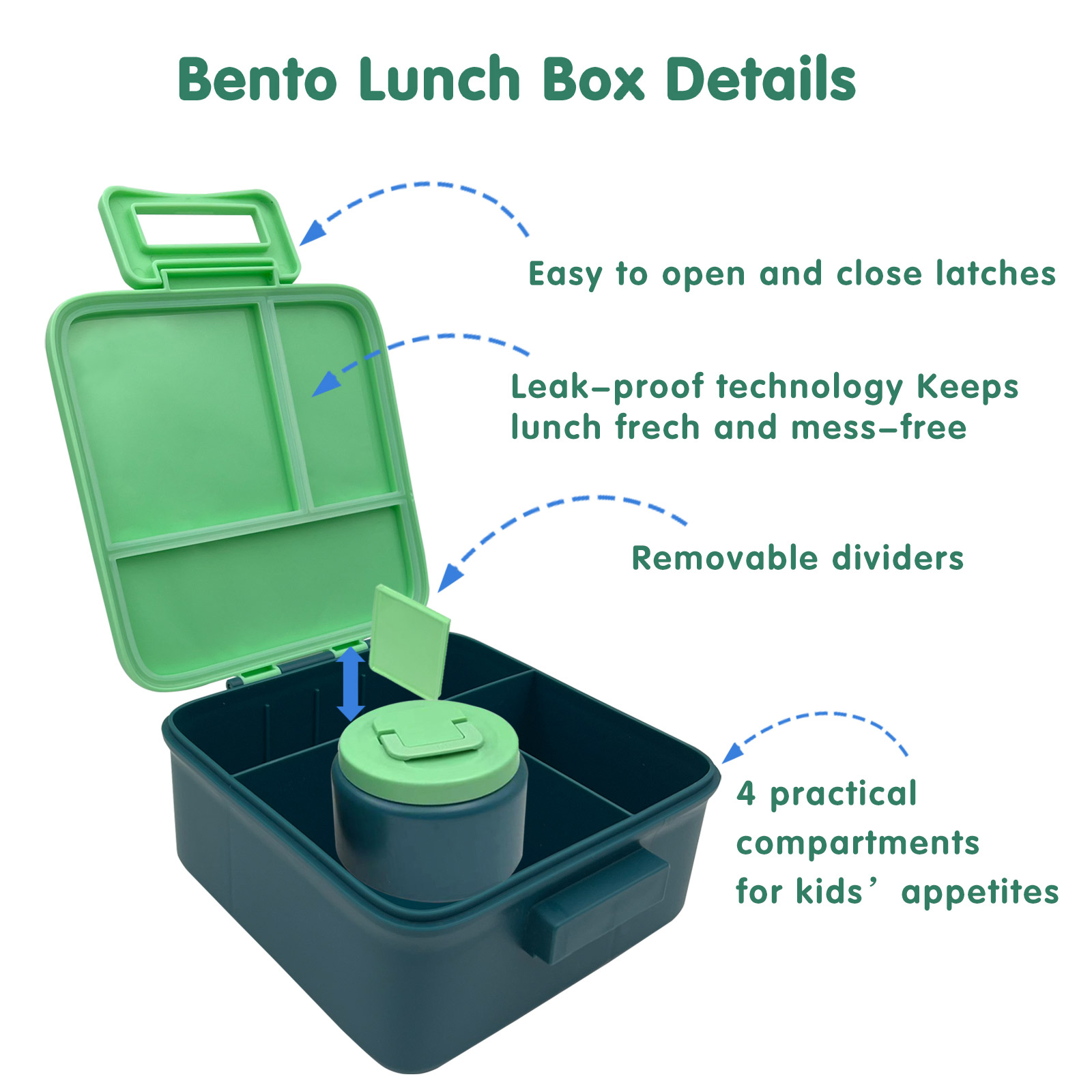 กล่องอาหารกลางวันเบนโตะสำหรับเ - Meal Prep Kits บทวิจารณ์และราคา