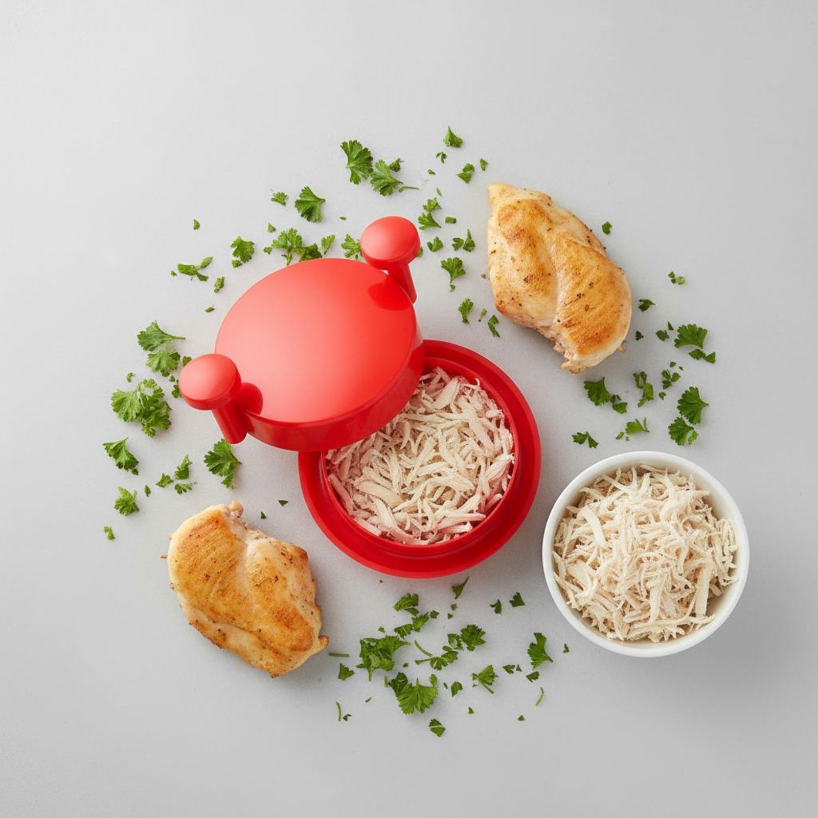 เครื่องมือฉีกไก่เนื้อหน้าอก โป - Meal Prep High Protein Low Calorie บทวิจารณ์และราคา