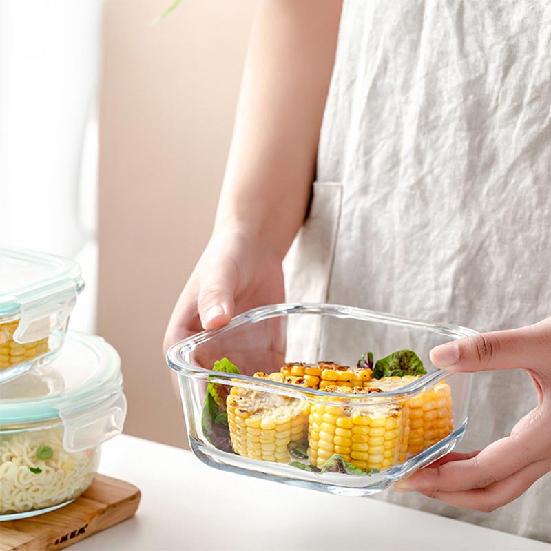 กล่องข้าวกลางวันแก้วบอโรซิลิเก - Meal Prep Kits บทวิจารณ์และราคา
