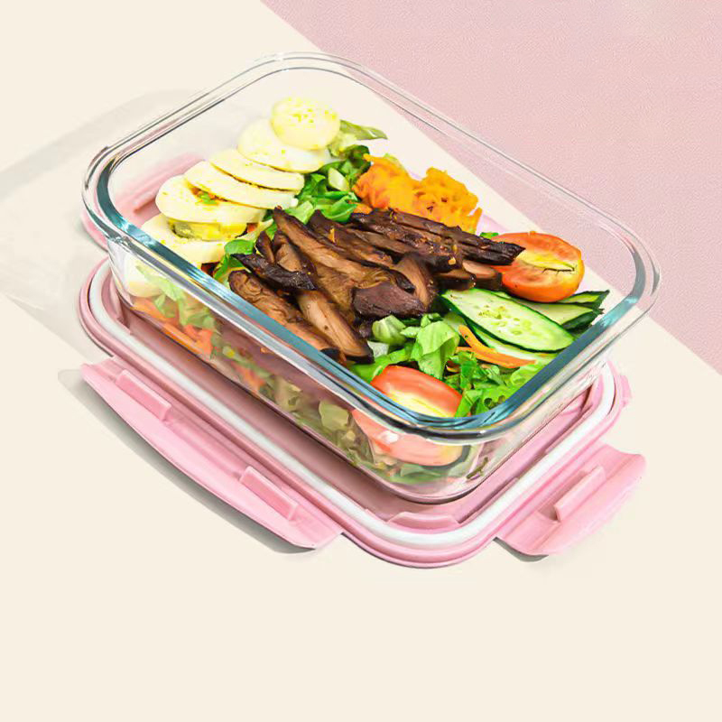 สไตล์ใหม่กล่องอาหารกลางวันแก้ว - Meal Prep Kits บทวิจารณ์และราคา